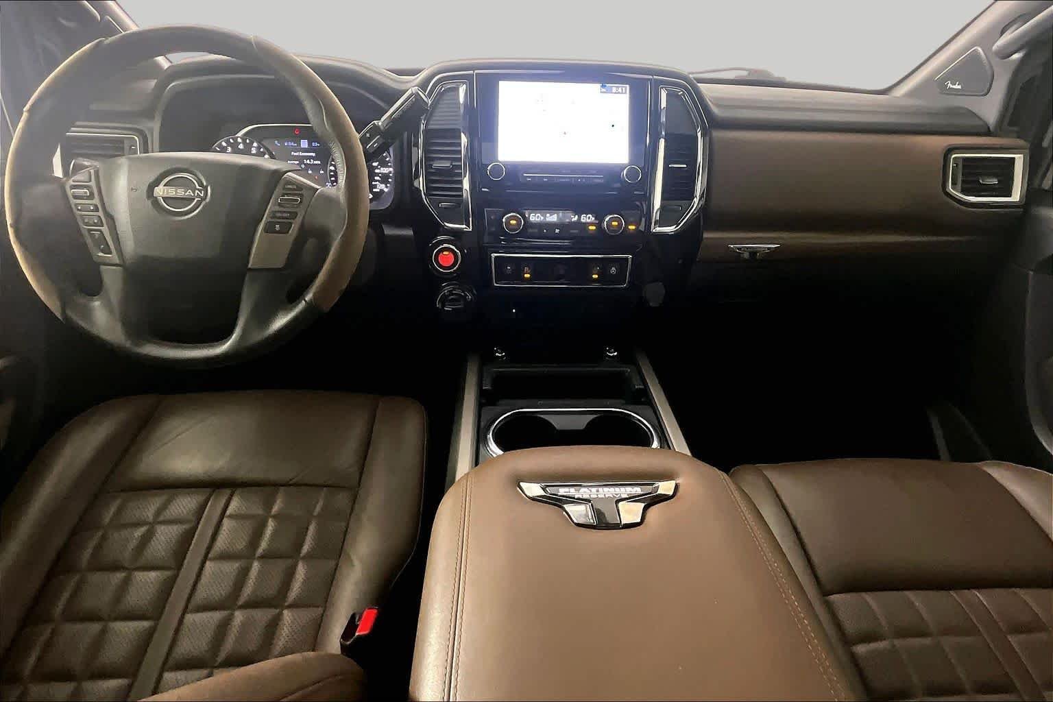 Used 2024 Super Black Nissan Platinum Reserve image 15