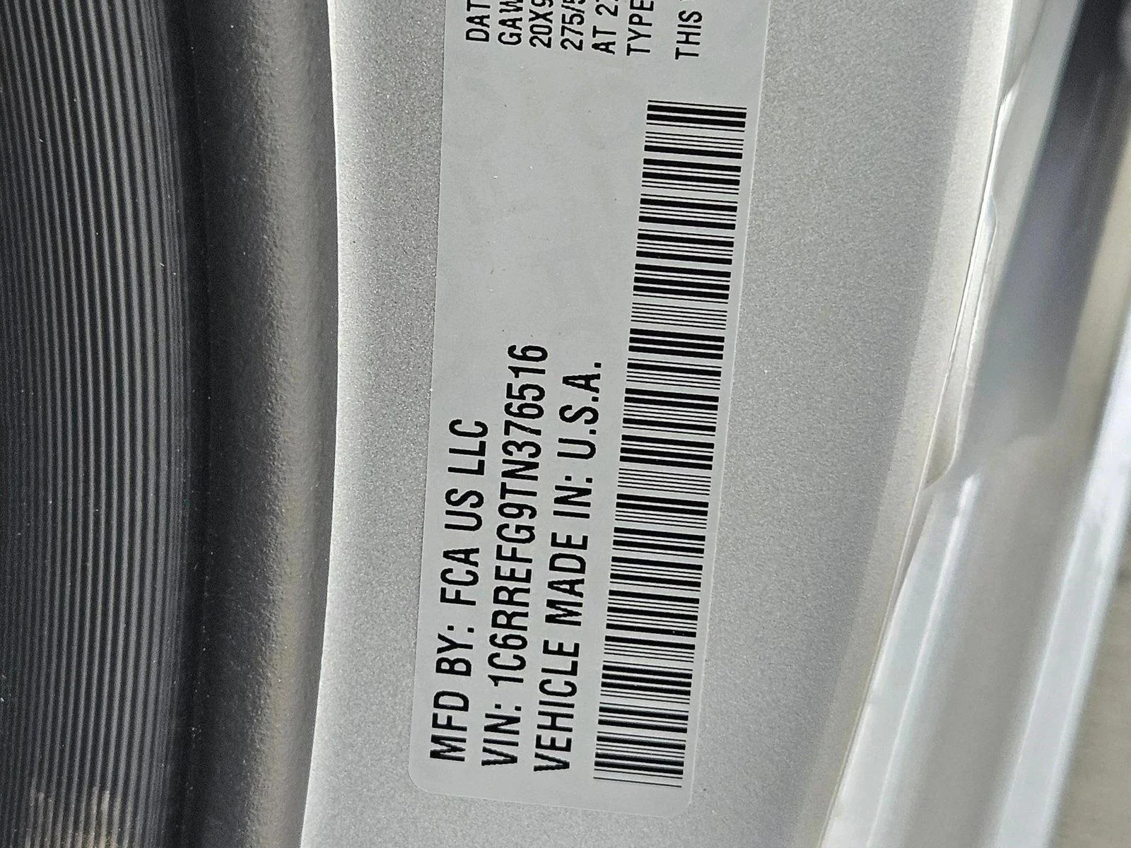 New 2026 Silver Zynith Exterior Paint RAM Lone Star image 17