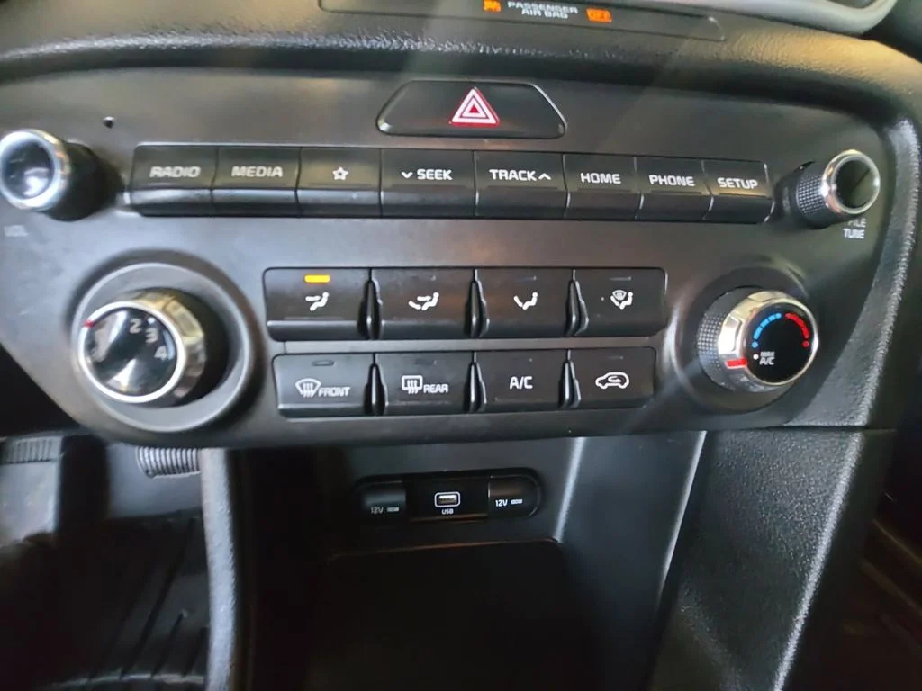 Used 2021 White Kia LX image 17