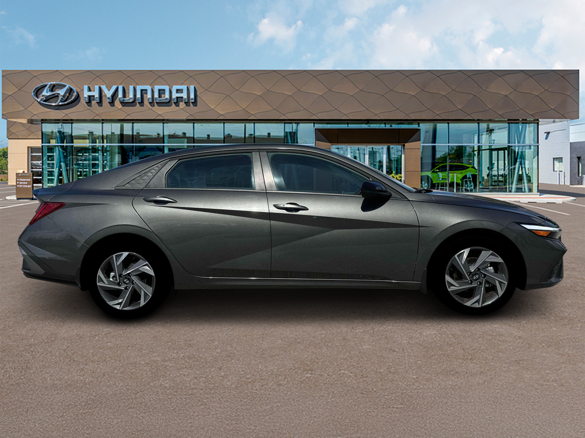 New 2025 Gray Hyundai SEL Sport image 9