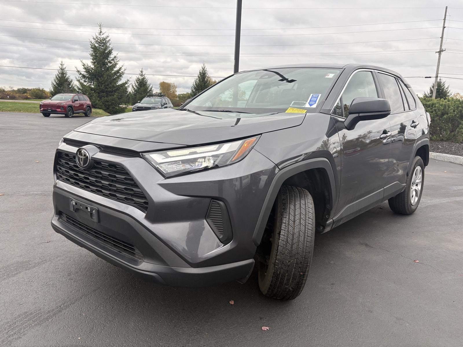 Used 2023 Magnetic Gray Metallic Toyota LE image 6