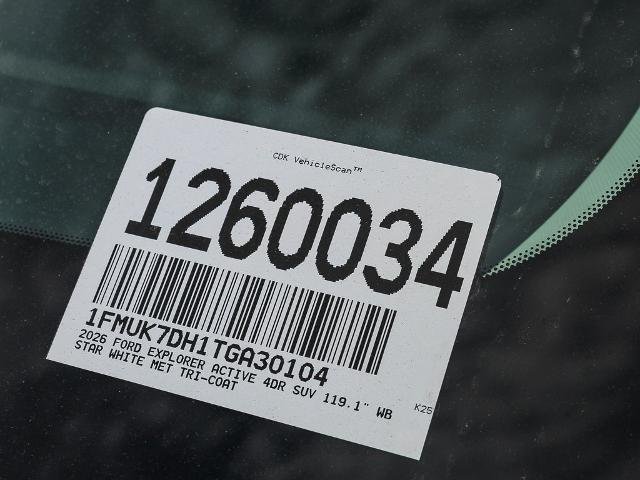 New 2026 Star White Metallic Tri-Coat Ford Active image 81
