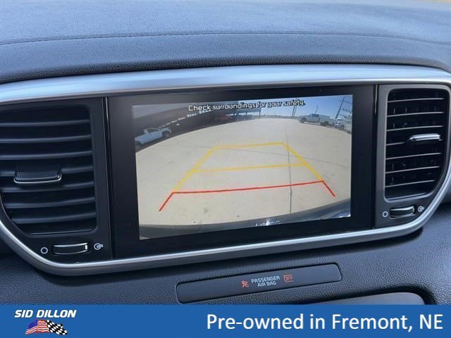 Used 2022 Black Cherry Kia LX image 9