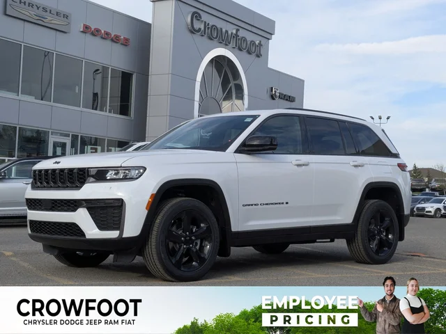 2026 Jeep Grand Cherokee Altitude - - 4x4 - 20 Gloss Black Wheels - Remote Start - Capri Leatherette & More!