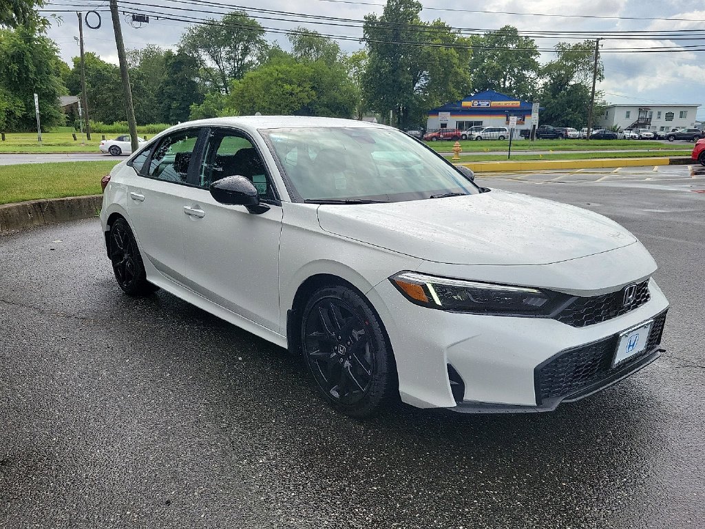 New 2026 Platinum White Pearl Honda 2WD SPORT image 2