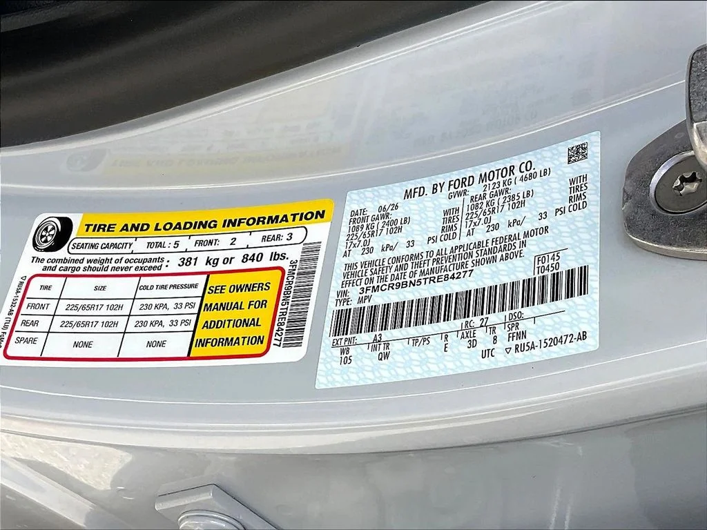 New 2026 Space White Metallic Ford Big Bend® image 8