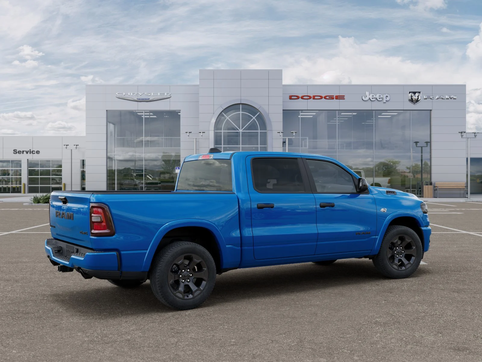New 2026 Hydro Blue Pearlcoat RAM Big Horn/Lone Star image 47