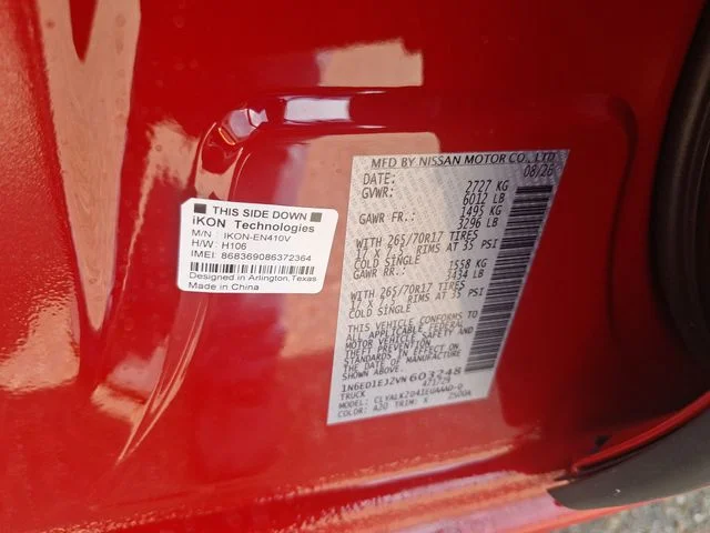 New 2027 Red Alert Nissan Crew Cab PRO-X® image 29