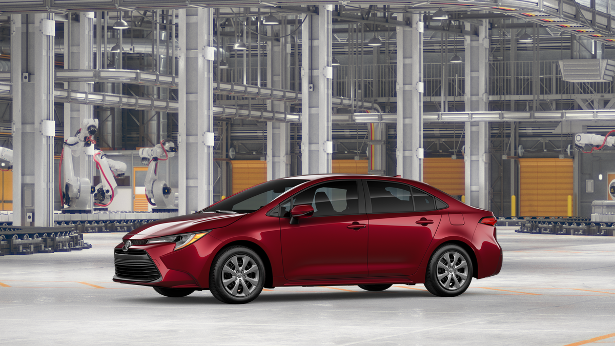 New 2026 Ruby Flare Pearl Toyota LE image 3