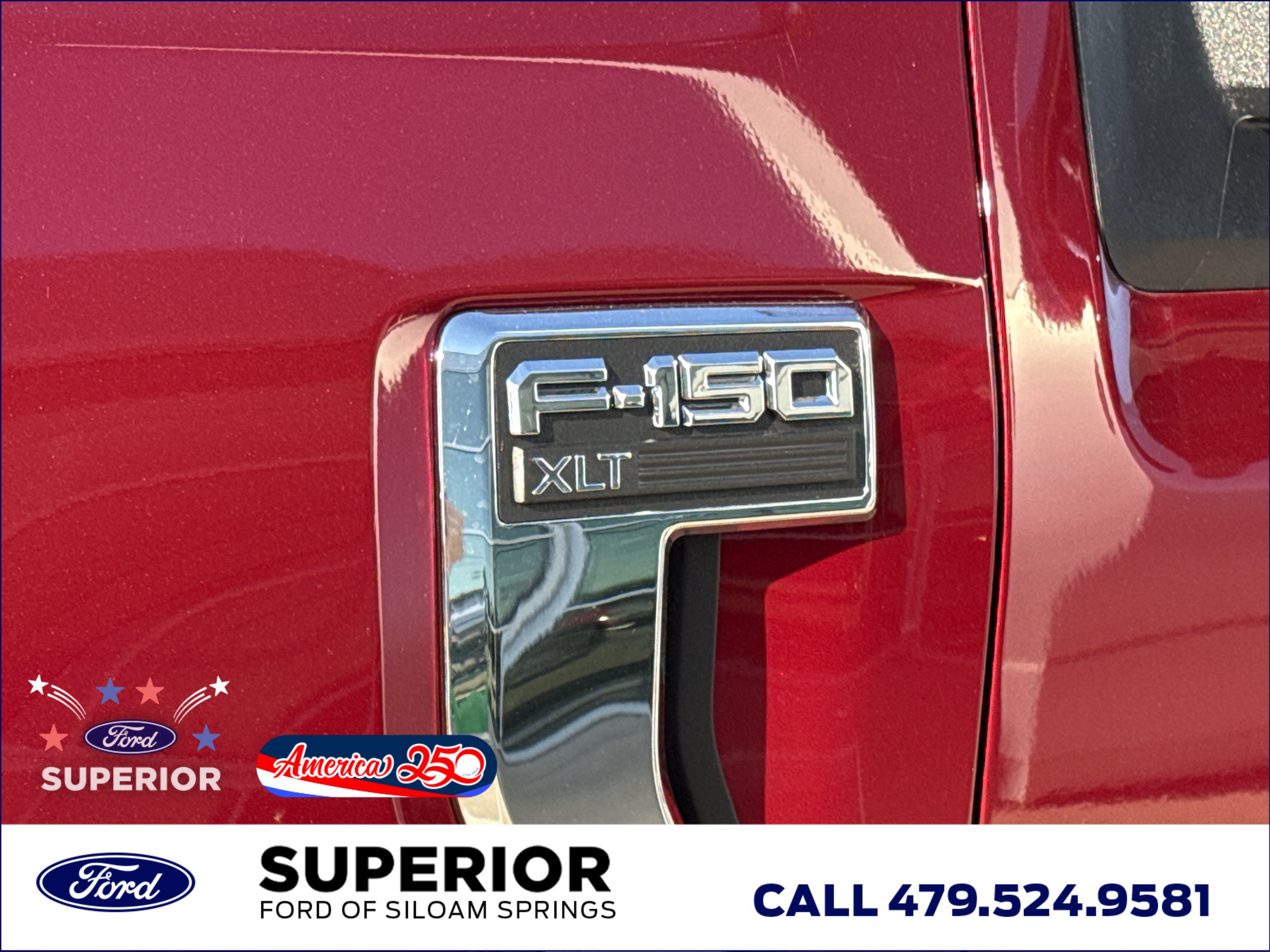 New 2026 Ruby Red Metallic Tinted Clearcoat Ford XLT 4WD image 14