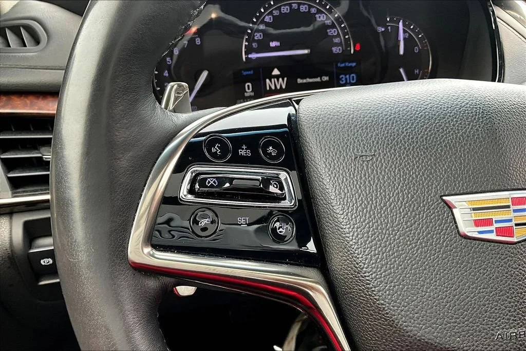 Used 2018 RADIANT SILVER METALLIC Cadillac Luxury AWD image 11