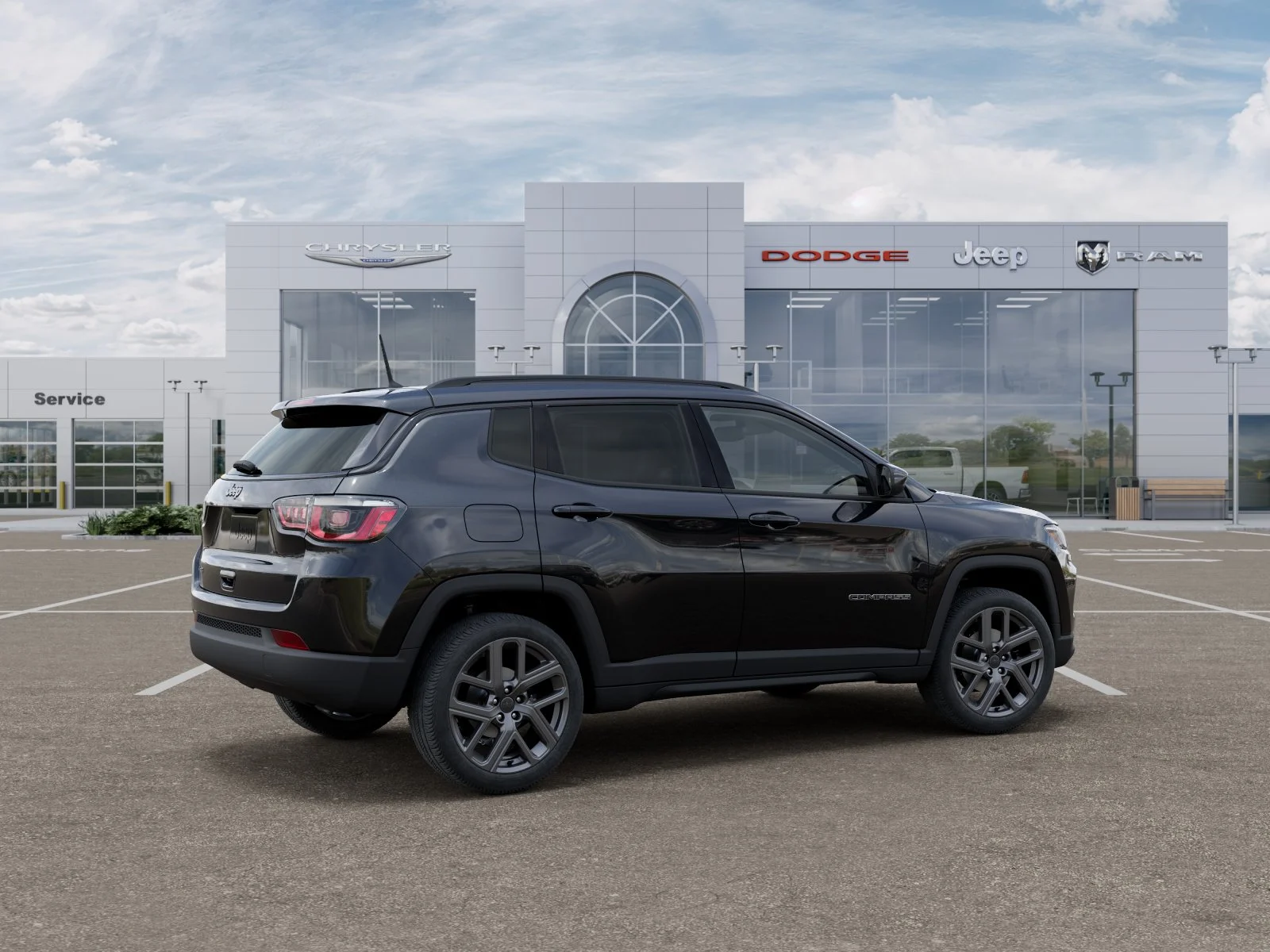 New 2026 Diamond Black Crystal Pearlcoat Jeep Latitude image 29