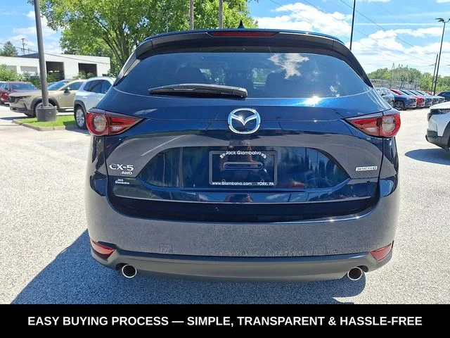 Used 2020 Blue Mazda Grand Touring image 7