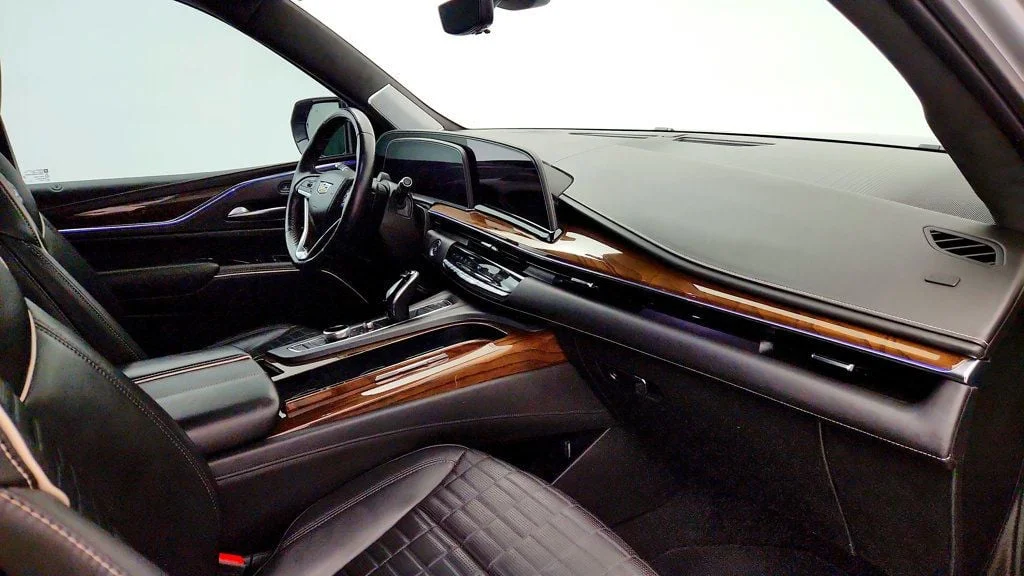 Used 2023 Galactic Gray Metallic Cadillac 4WD 4dr Sport Platinum w/ Brake Kit, Super Cruise & Night Vision image 26