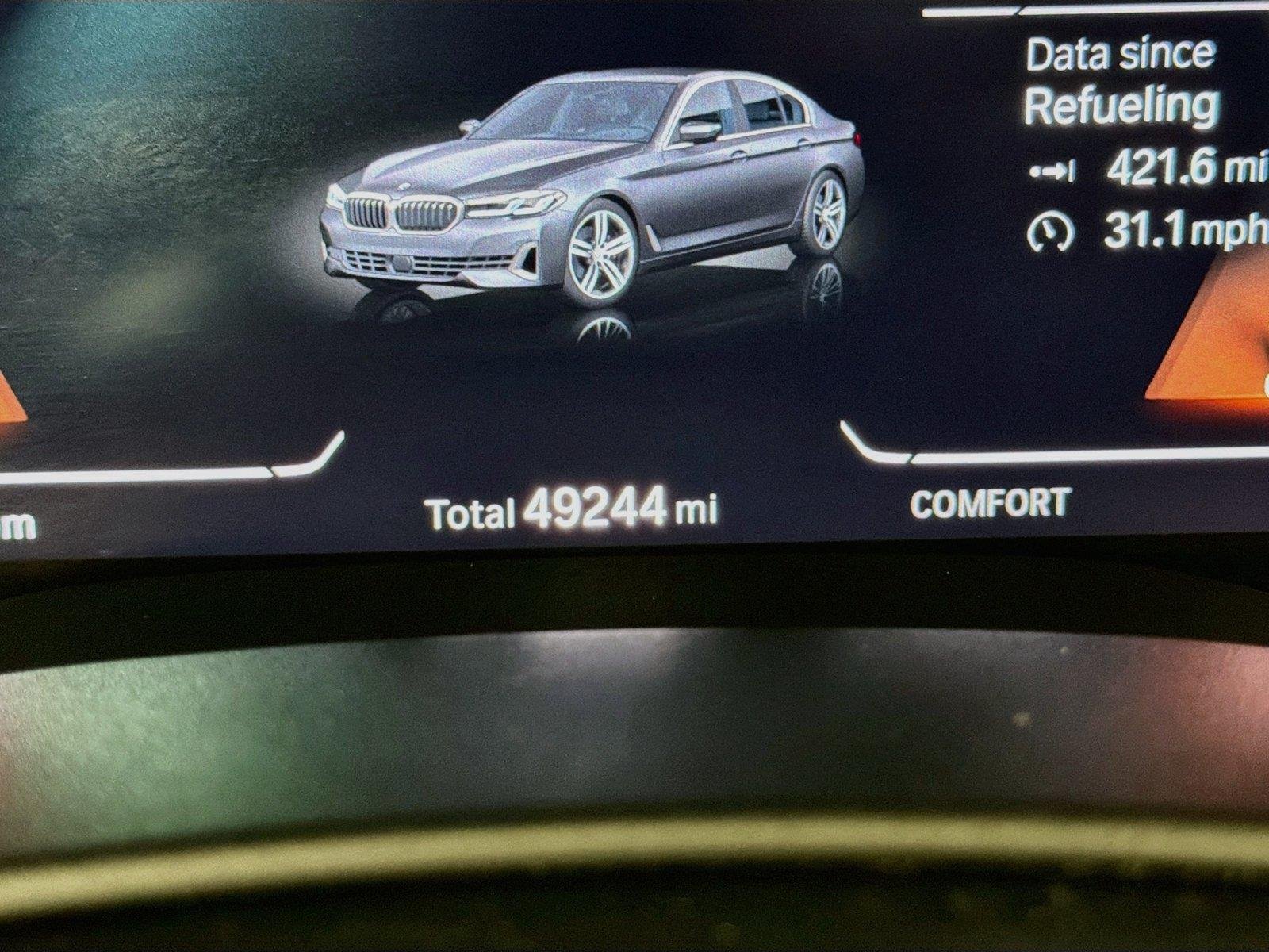 Used 2022 Dark Graphite Metallic BMW 540i xDrive image 12