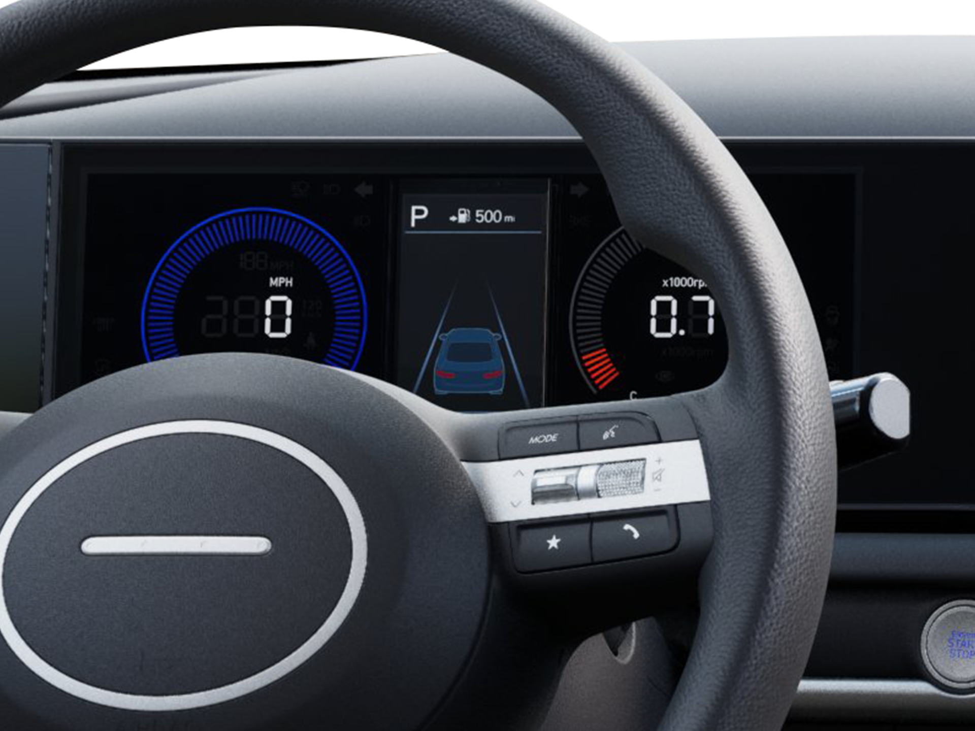 New 2026 Blue Hyundai SEL Plus AWD image 13