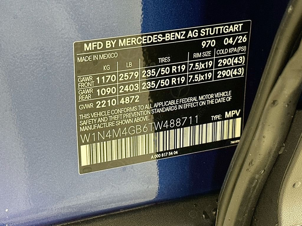 New 2026 Starling Blue Metallic Mercedes-Benz GLB 250 image 32