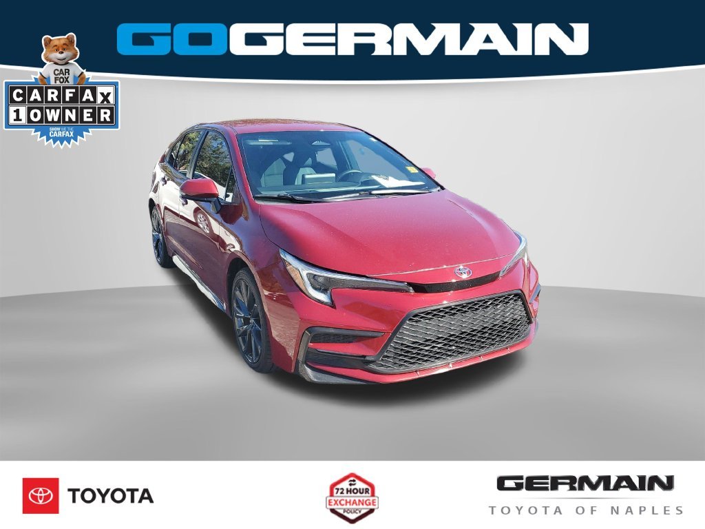 Certified Used 2024 Red Toyota SE image 5