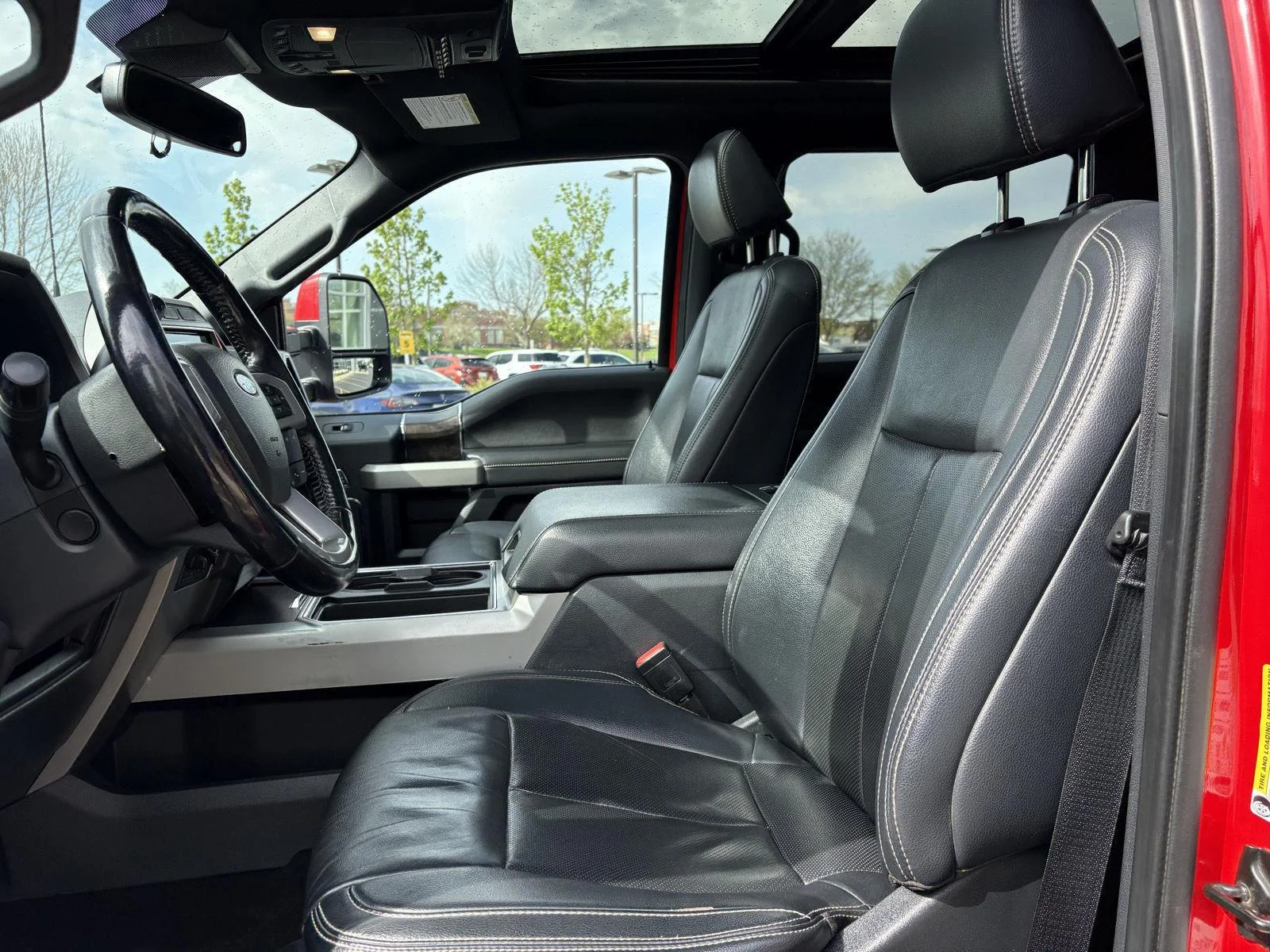 Used 2022 Race Red Ford Lariat image 17