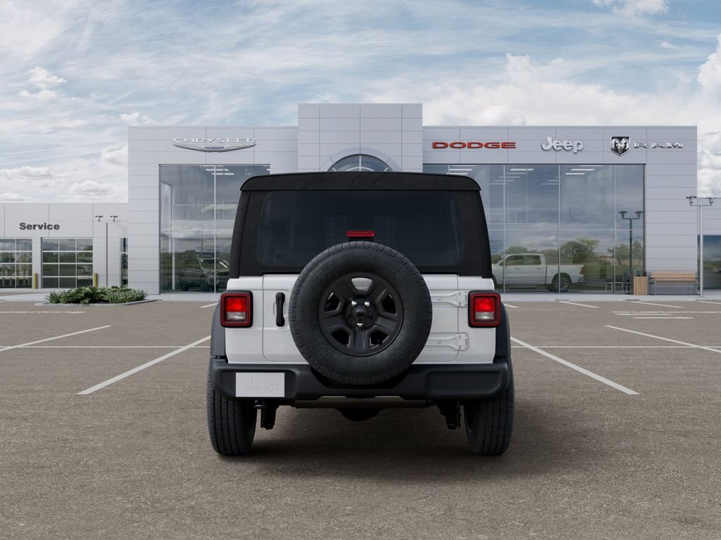 New 2026 Bright White Clearcoat Jeep Sport image 7