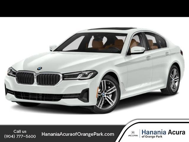 Used 2022 White BMW 530i image 1