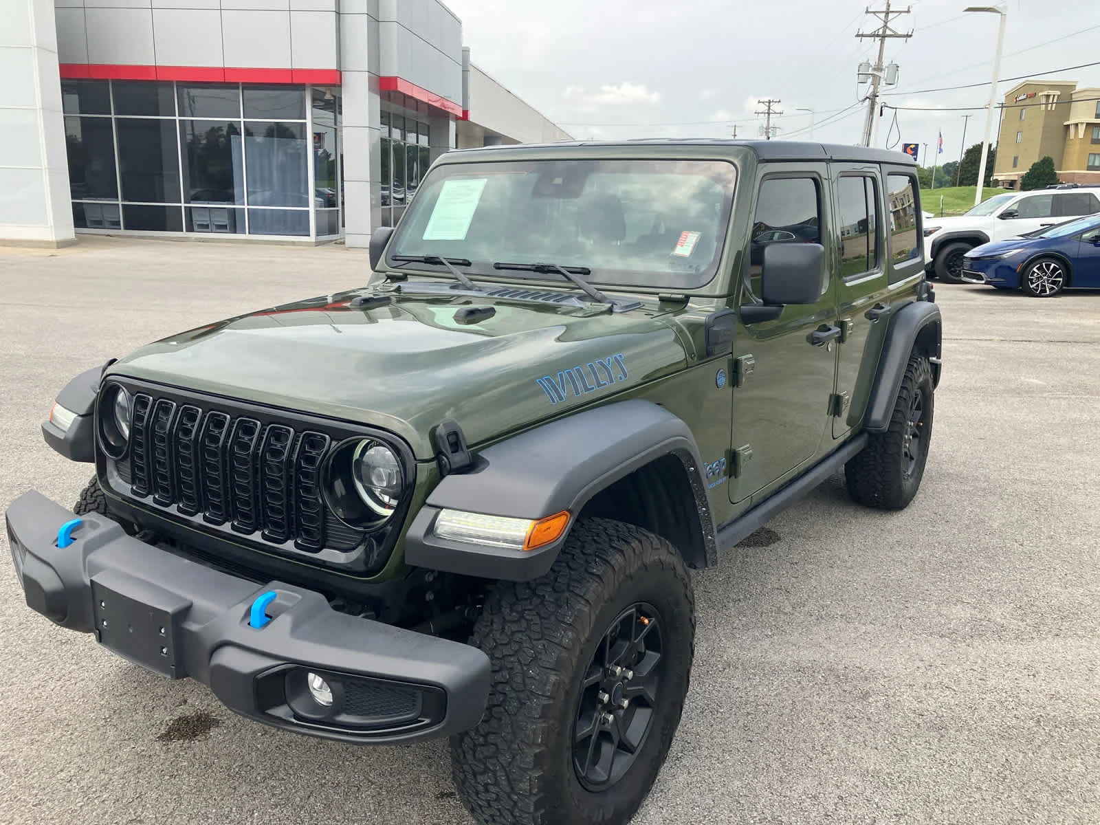 Used 2024 Sarge Green Clearcoat Jeep Willys image 3