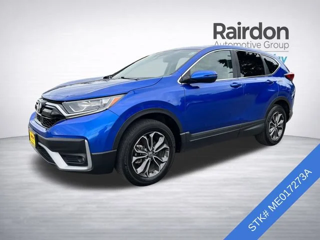 Used 2021 Aegean Blue Metallic Honda EX-L image 3