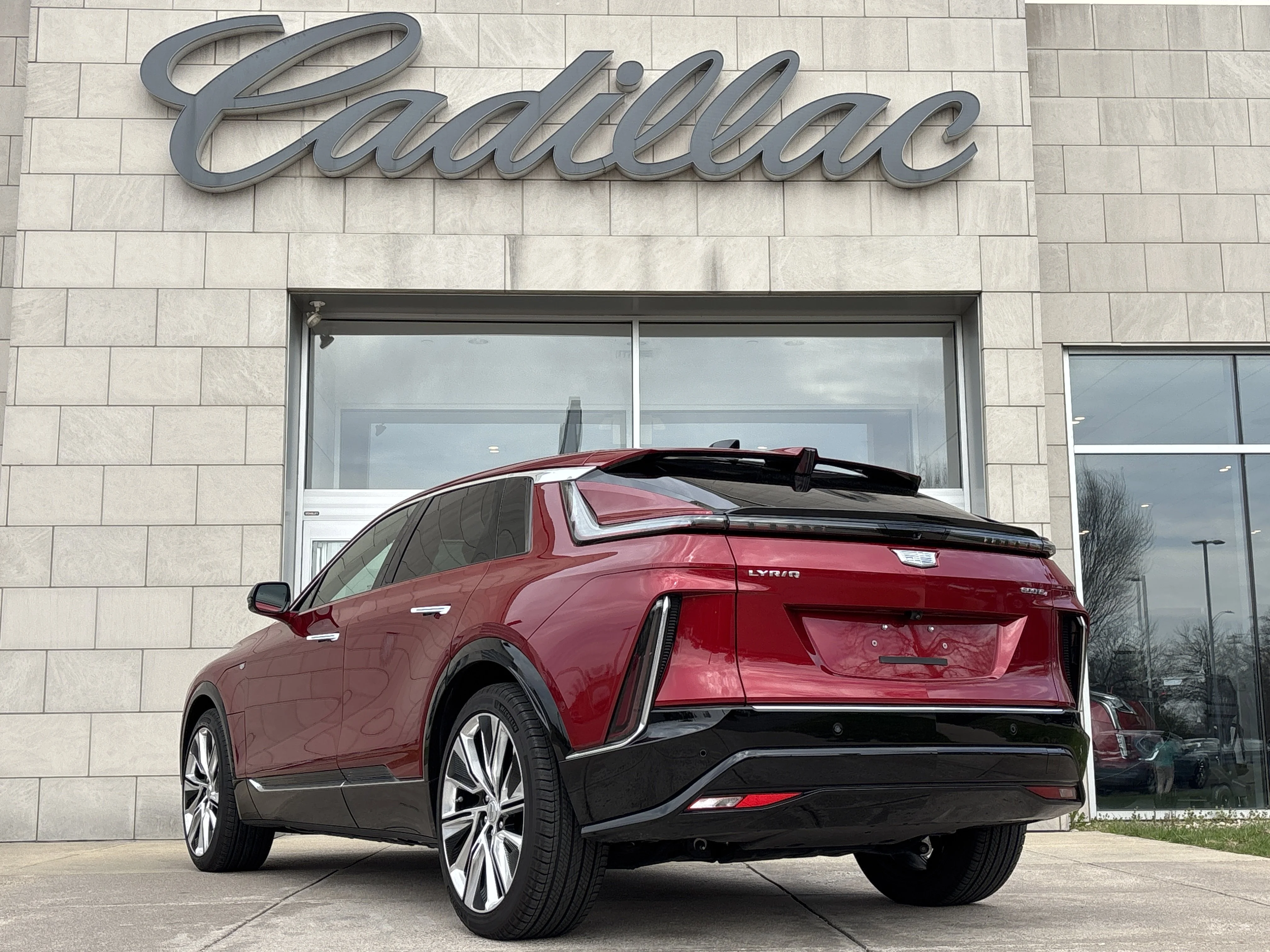 Used 2025 Radiant Red Tintcoat Cadillac Luxury image 8