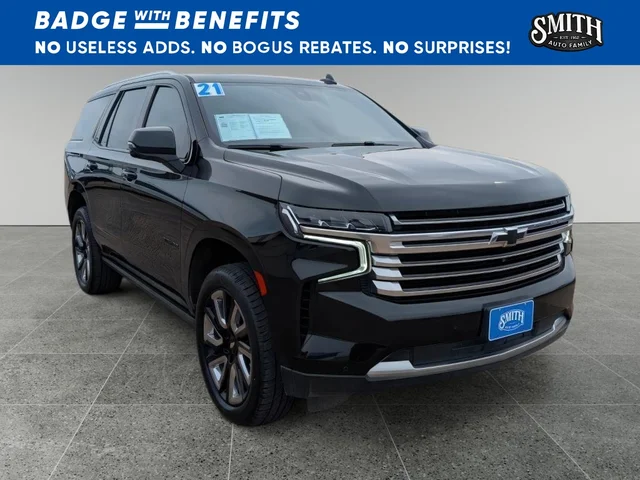Pre-Owned 2021 Chevrolet Tahoe High Country