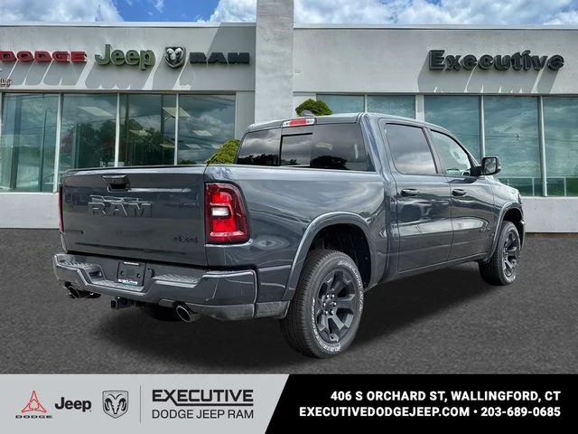 New 2026 Forged Blue Metallic Exterior Paint RAM Big Horn/Lone Star image 4