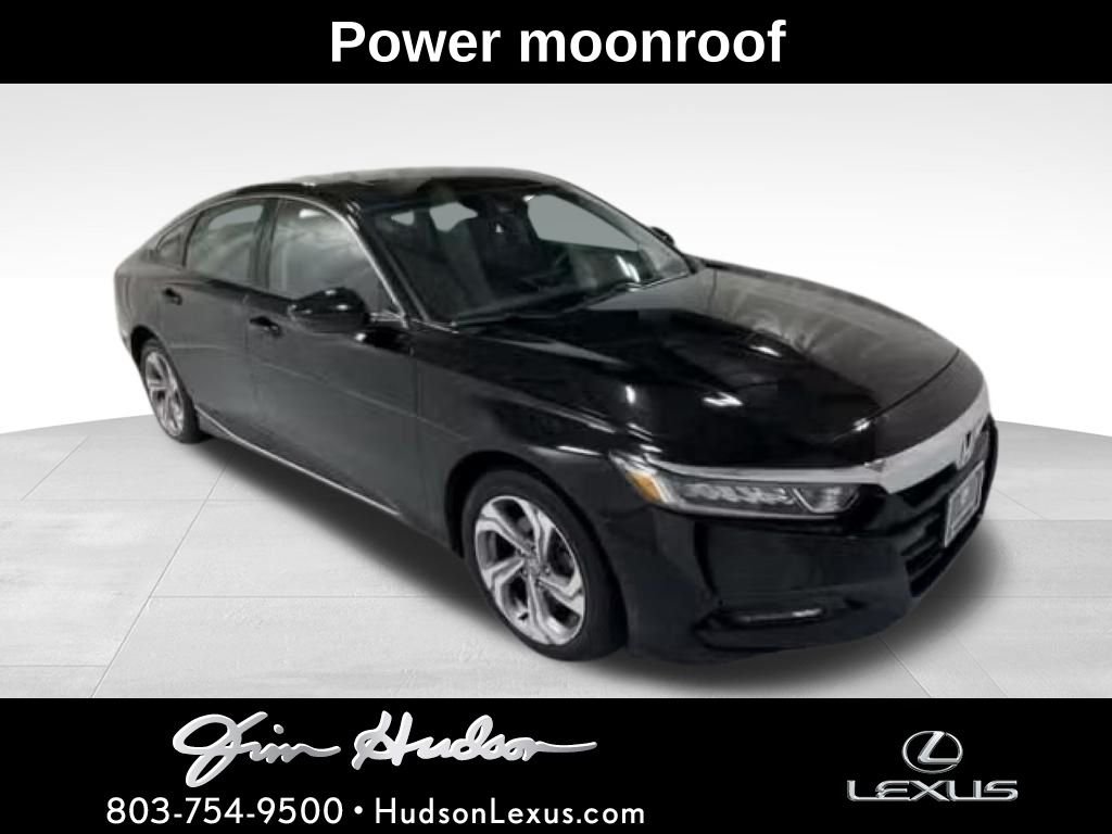 Used 2020 Crystal Black Pearl Honda EX-L 2.0T image 1