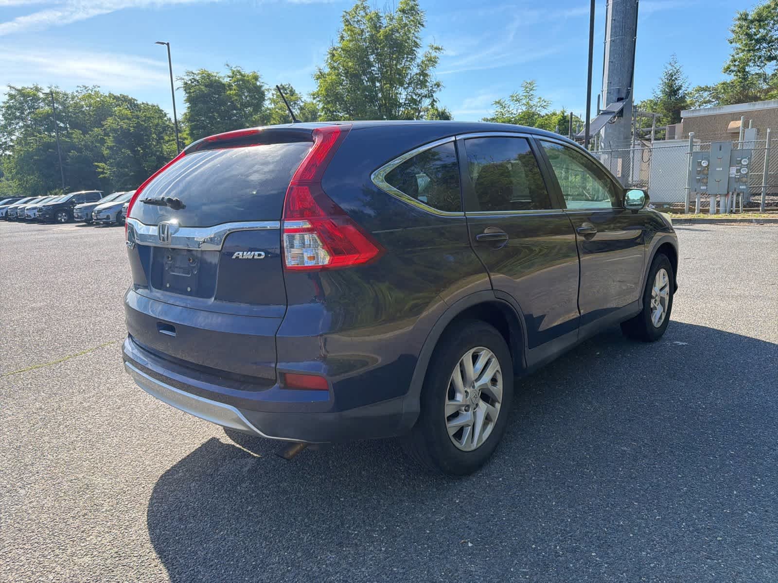 Used 2016 Obsidian Blue Pearl Honda EX image 5