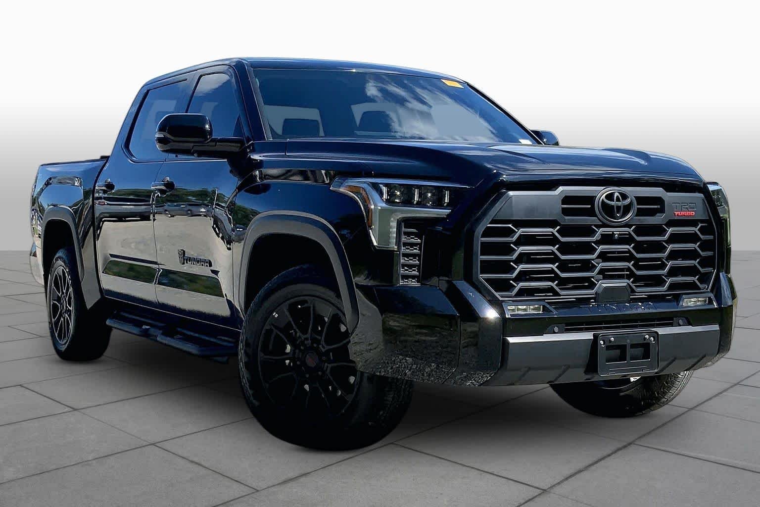 Used 2024 Midnight Black Metallic Toyota Limited image 3