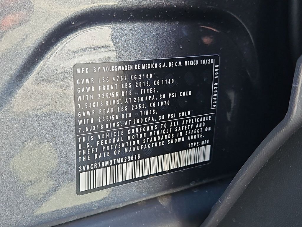 New 2026 Gray Volkswagen 2.0T S image 23