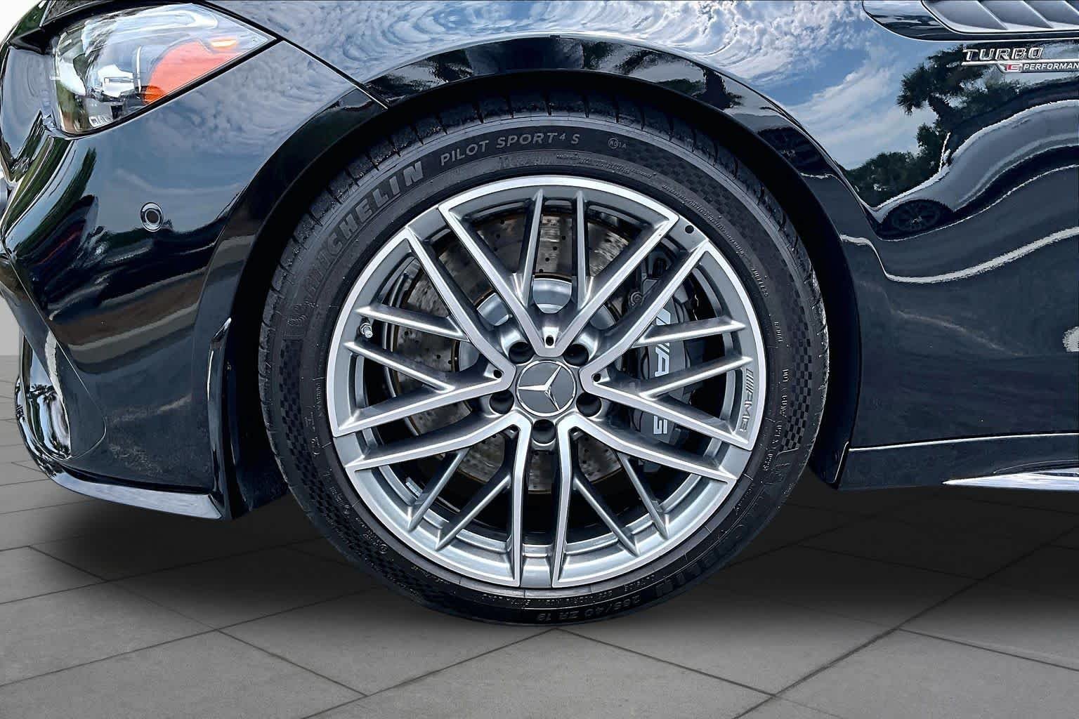 Used 2024 Obsidian Black Metallic Mercedes-Benz AMG® C 63 S E Performance image 21