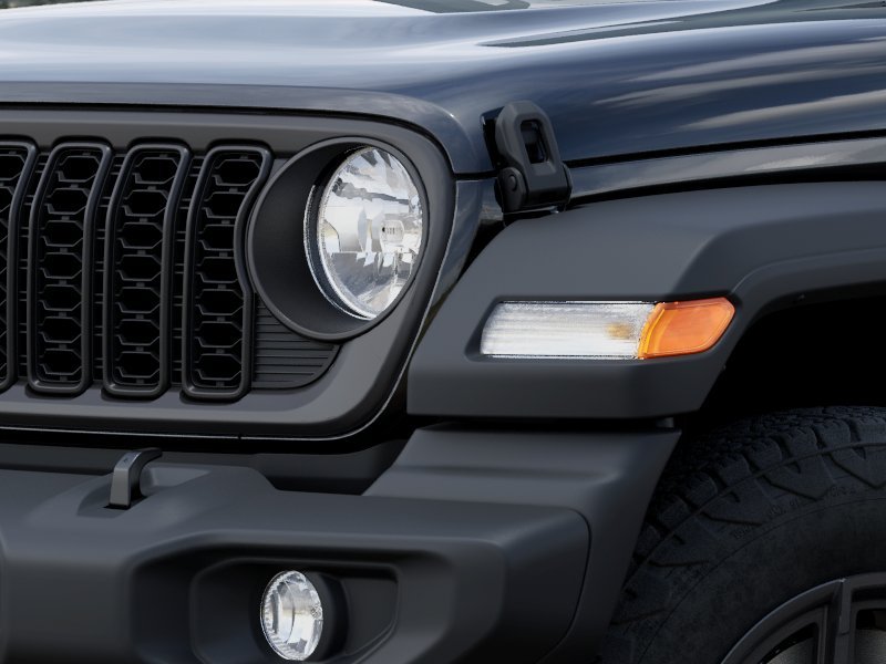 New 2025 Black Clear-Coat Exterior Paint Jeep Sport S image 39