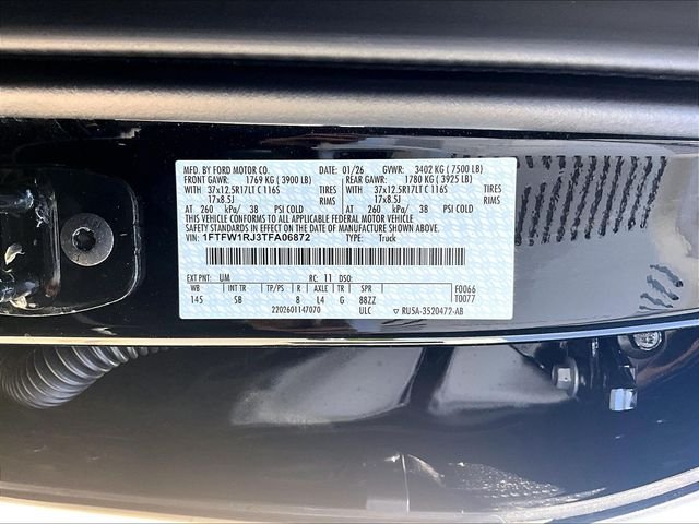 Used 2026 Black Ford Raptor image 9