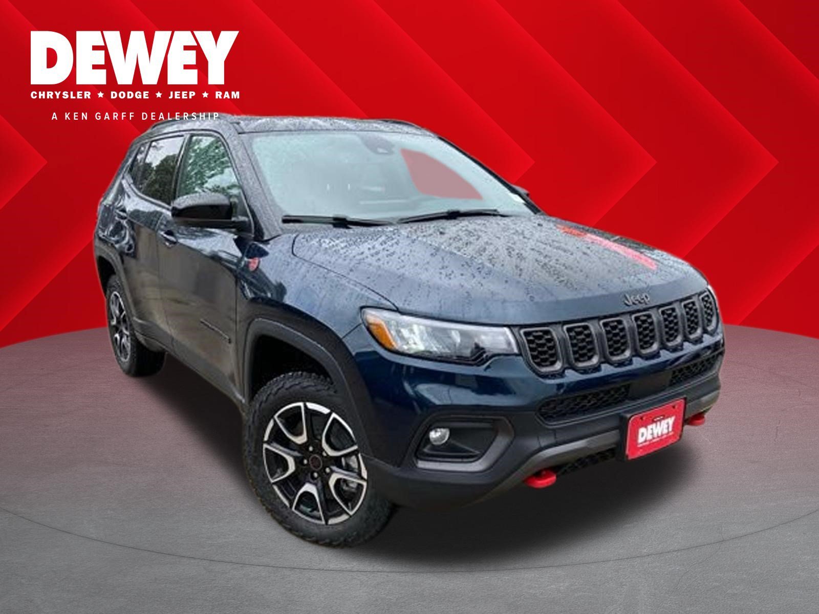 New 2026 Fathom Blue Pearl-Coat Exterior Paint Jeep Trailhawk image 1