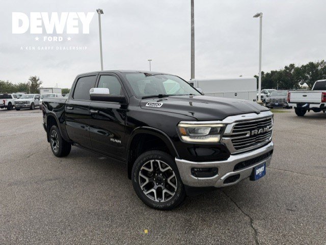 Used 2019 Diamond Black Ram Laramie image 1