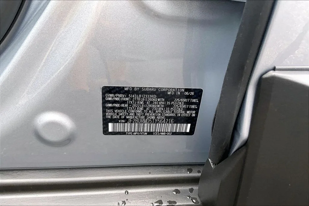New 2026 ICE SILVER METALLIC Subaru Wilderness image 13