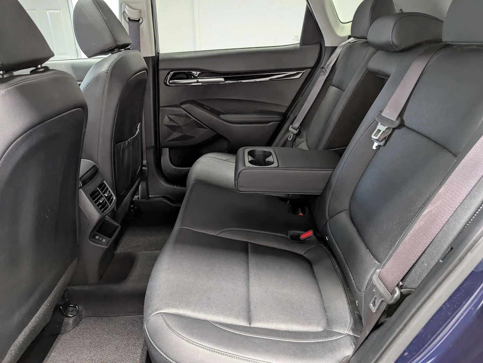 Used 2024 Dark Ocean Blue Kia EX image 23