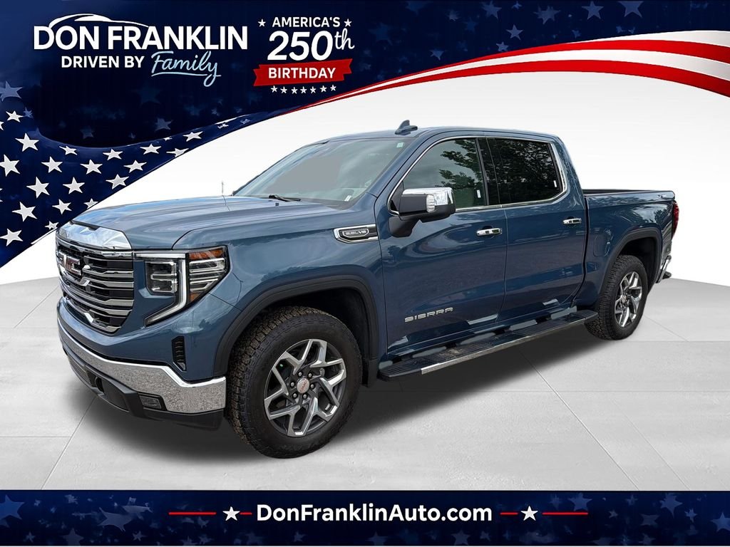 Certified Used 2024 Blue GMC SLT image 1