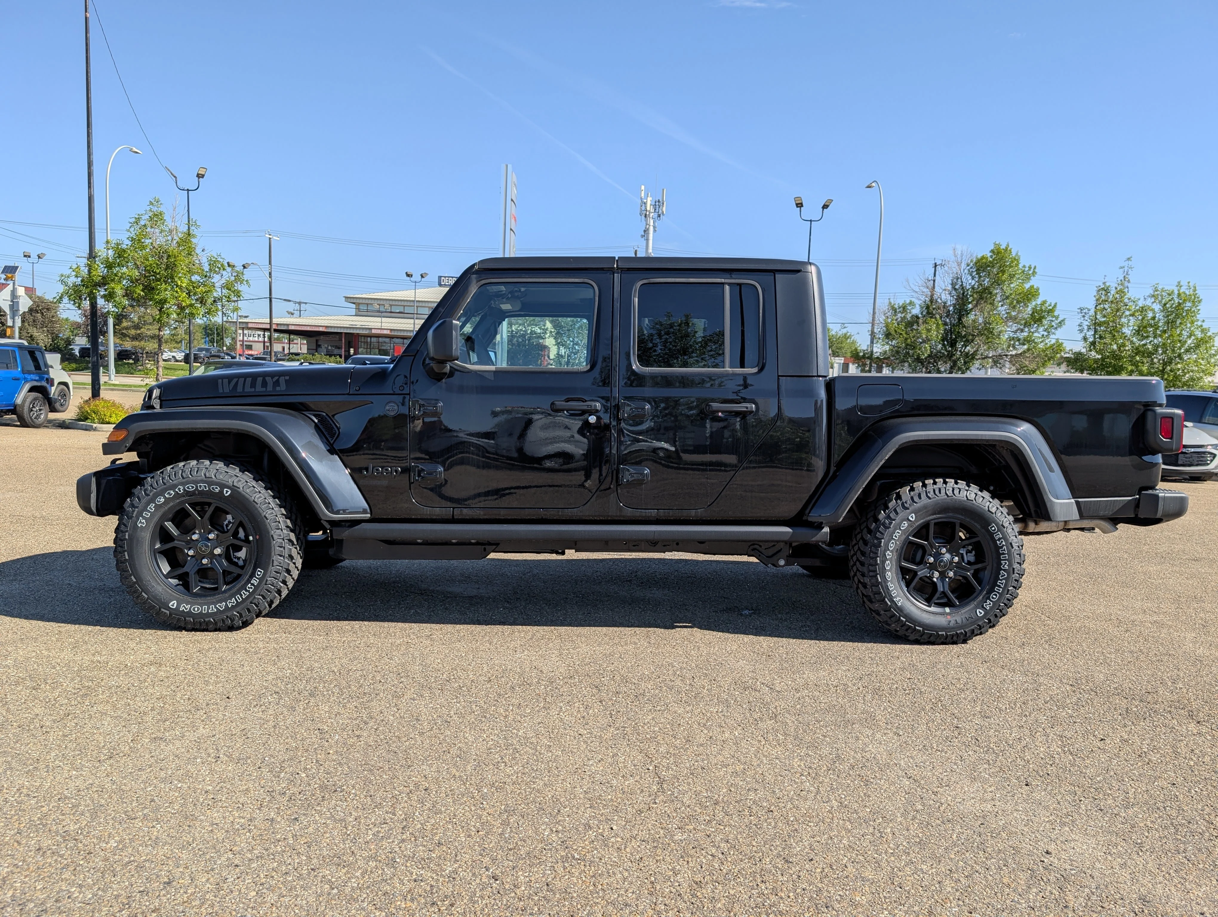New 2026 Black Jeep Willys image 3