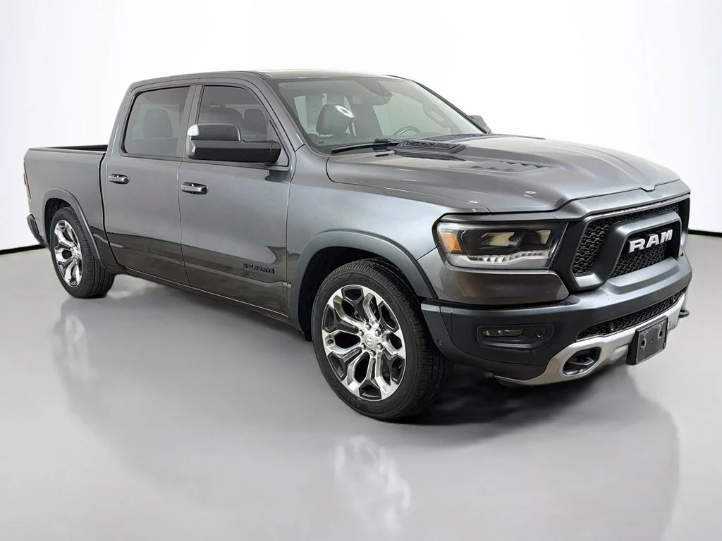 Used 2019 Granite Crystal Clearcoat Metallic Ram Rebel image 2