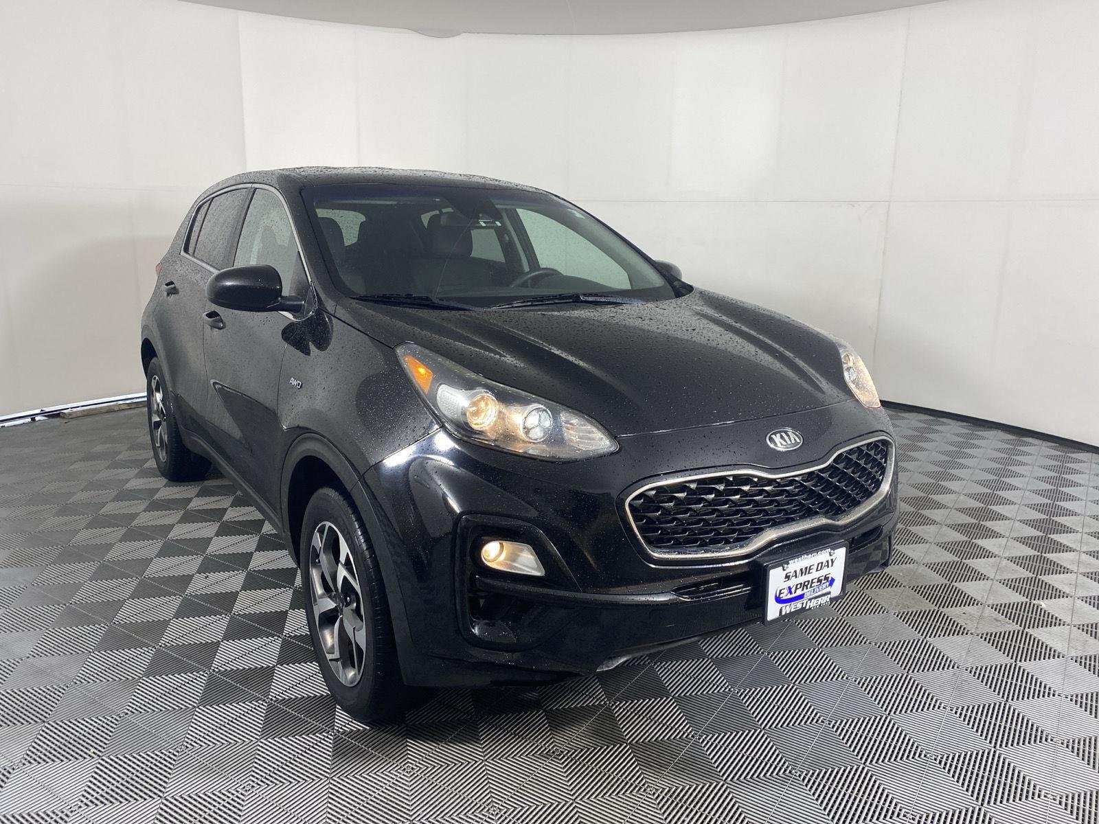Used 2020 Black Cherry Kia LX image 9