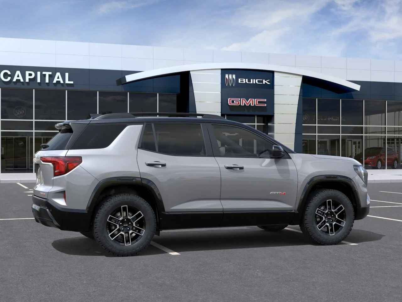 New 2027 Sterling Metallic GMC AWD AT4 image 6