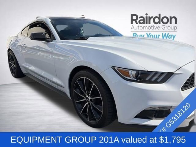 Used 2016 Ford Mustang EcoBoost Premium with VIN 1FA6P8TH8G5318120 for sale in Burien, WA
