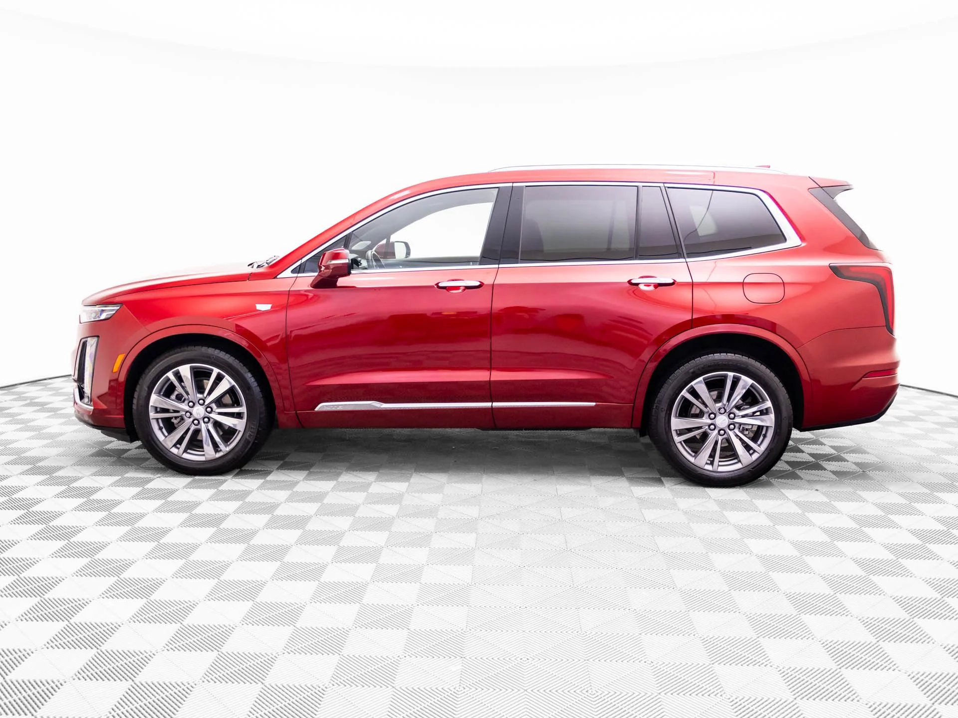 Used 2025 Red Cadillac Premium Luxury image 2