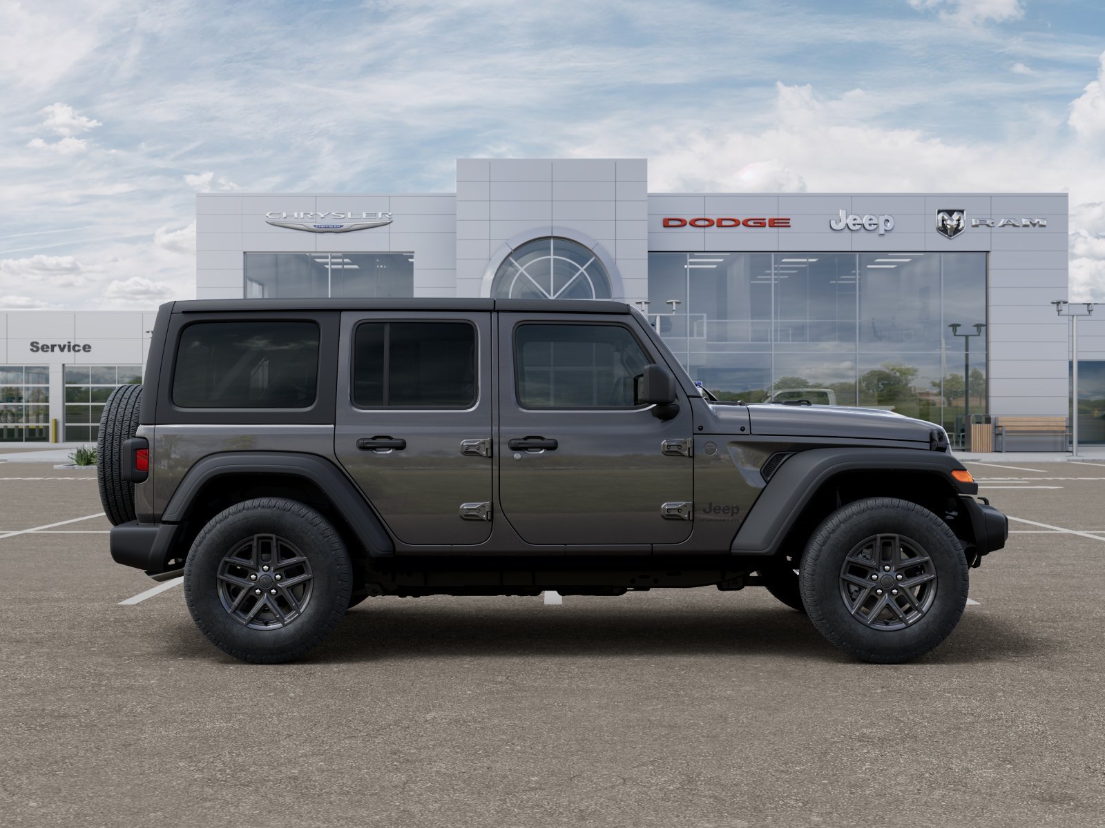 New 2026 Granite Crystal Metallic Clearcoat Jeep Sport image 48