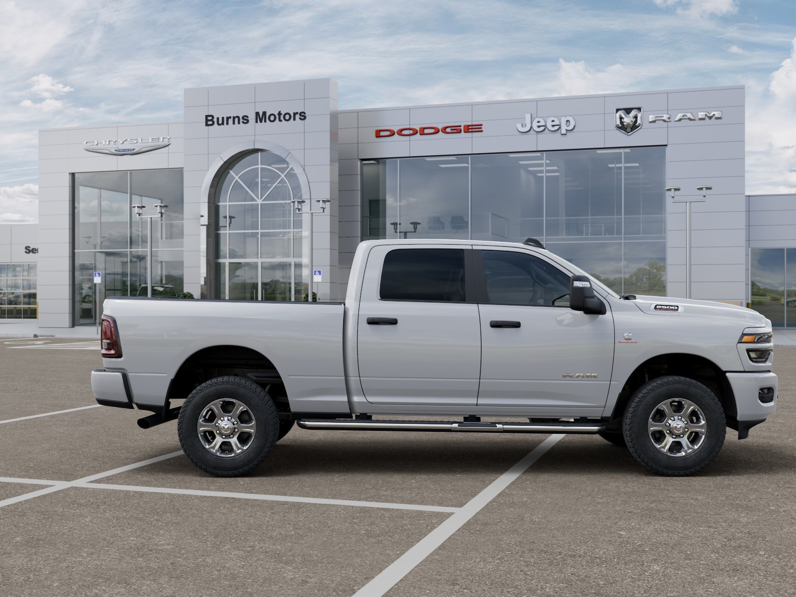 New 2026 Bright White Clear-Coat Exterior Paint RAM Lone Star image 47
